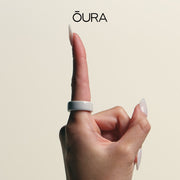 Oura Ring 4 Ceramic Health & Fitness Tracker Smart Ring, Cloud